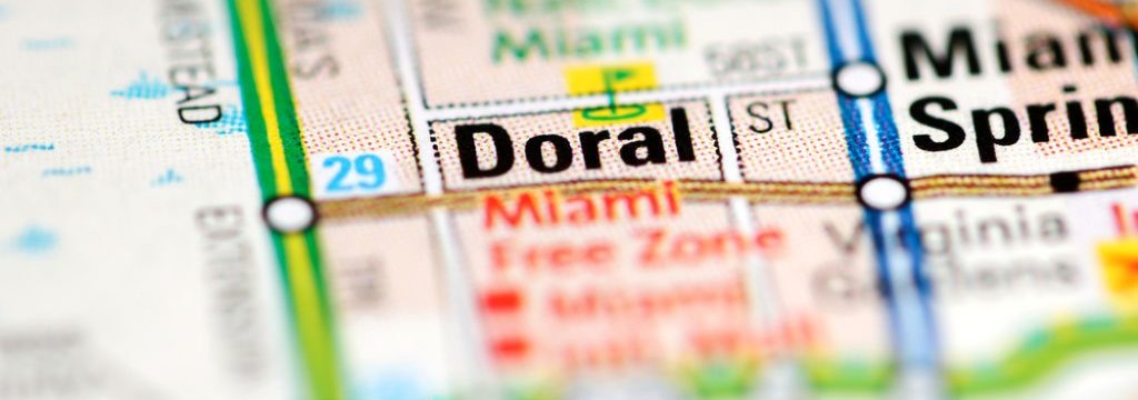 doral florida on map_shutterstock_1694259376 1024x360